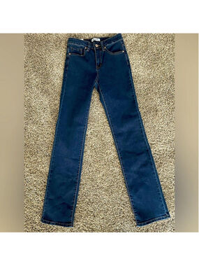 Nina Rossi Midrise Plus Straight Cut Jeans, Size 1, NWT